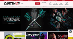 Desktop Screenshot of dartshop.de