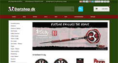 Desktop Screenshot of dartshop.dk